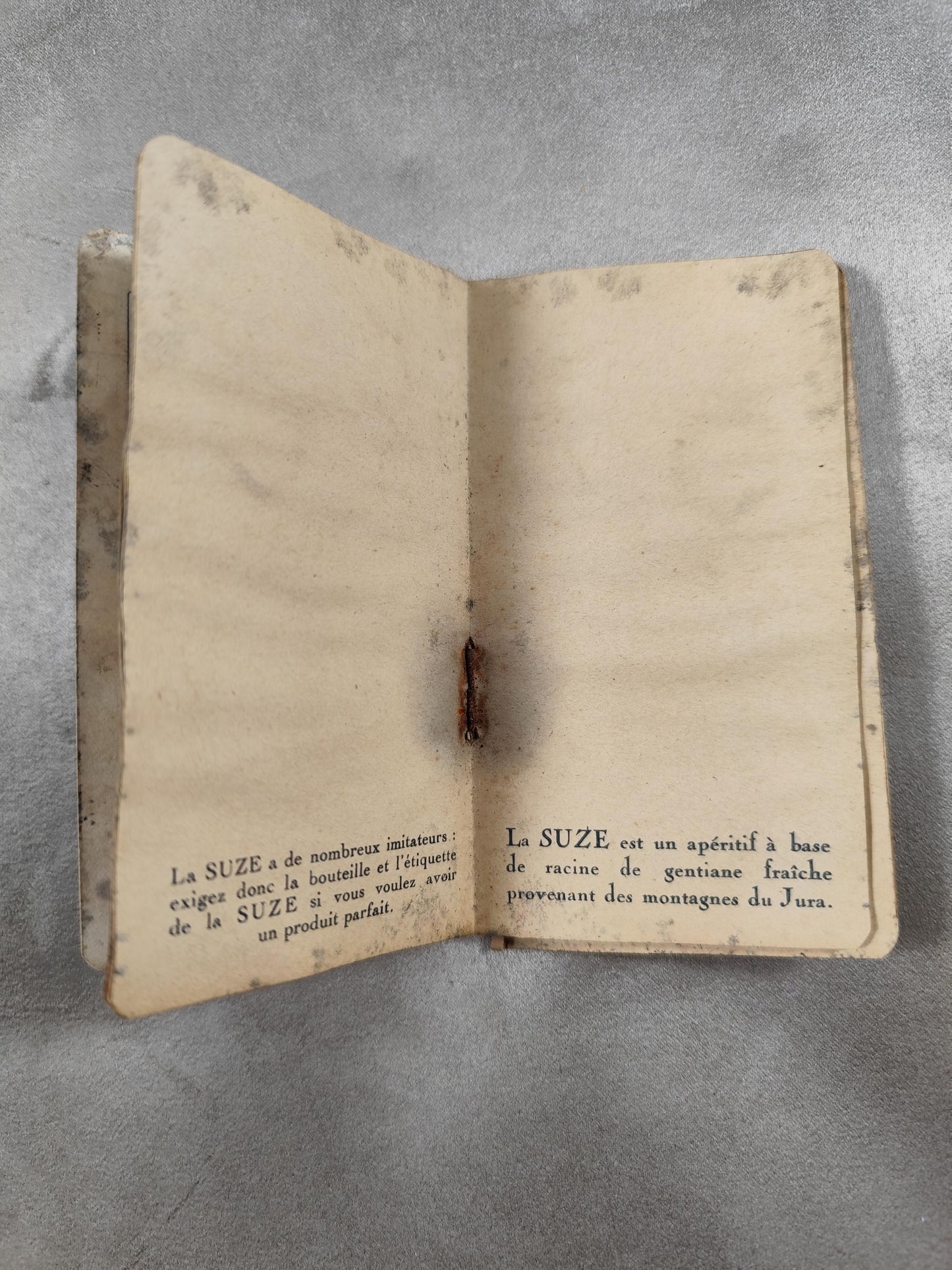 Boite de jeu de 32 cartes Publicitaire Suze Made in France Vintage 1970