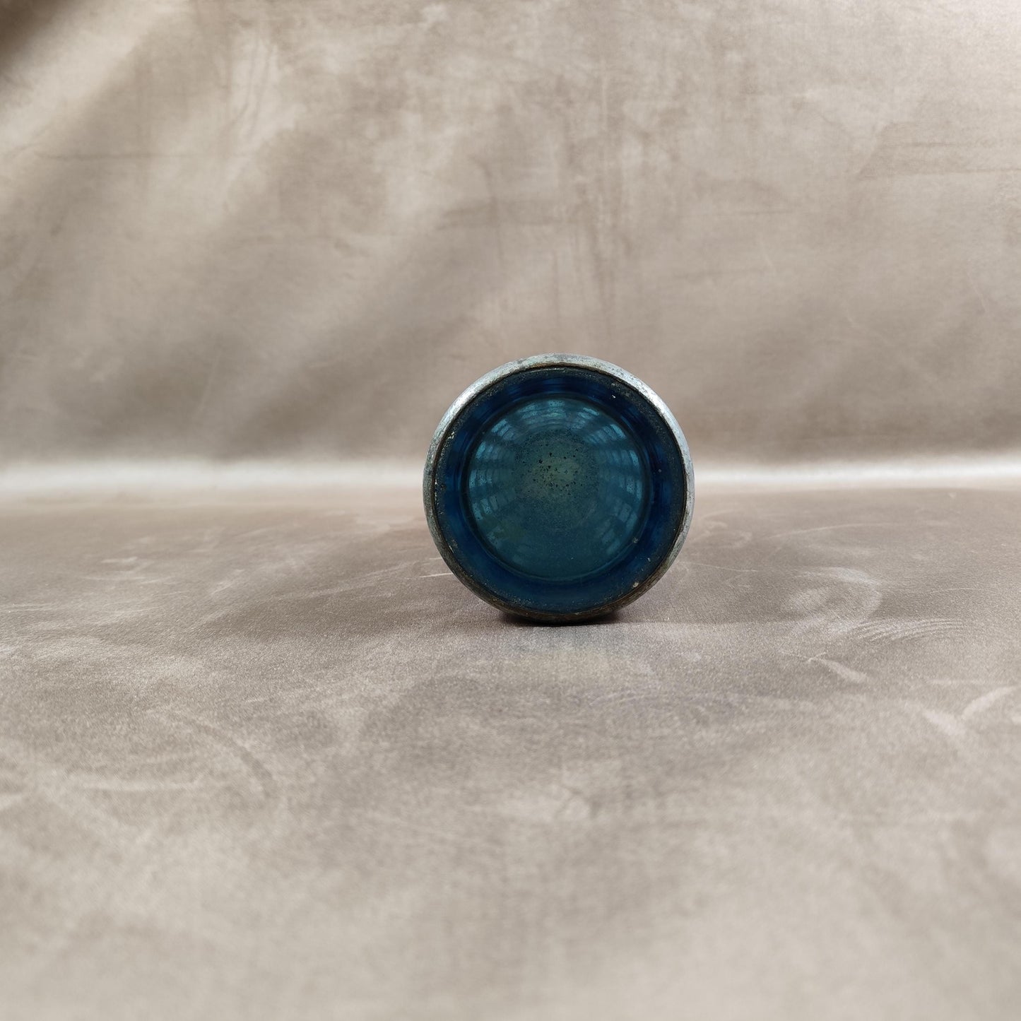 RARE Siphon à eau de seltz en verre et etain sans plomb Made in France vintage  1920