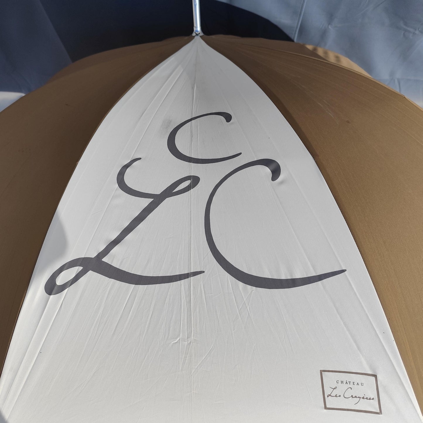 Parapluie Les Crayères Reims Hôtel Restaurant Made in France Vintage 1990