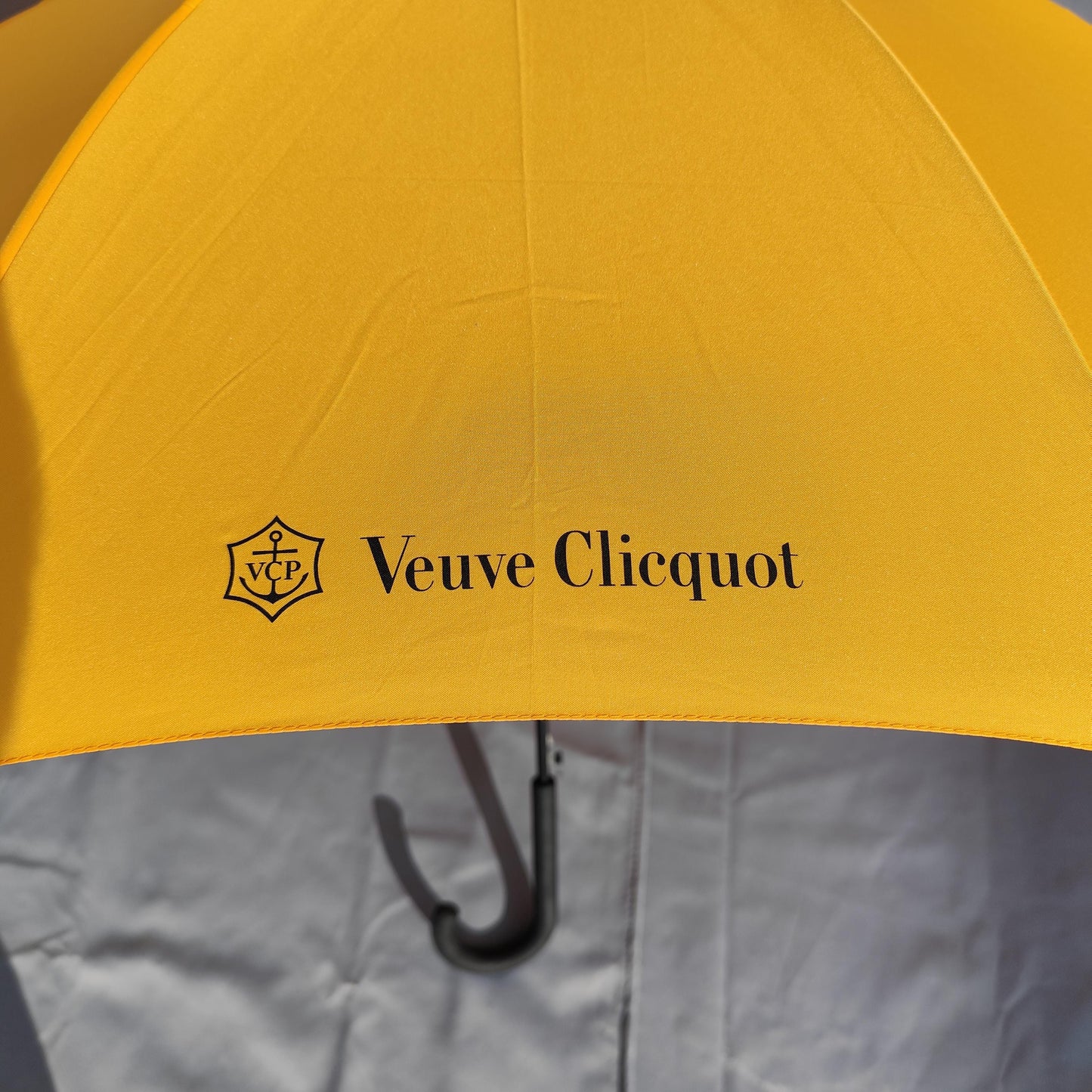 RARE Parapluie Champagne Veuve Clicquot Ponsardin Made in France Vintage 1990