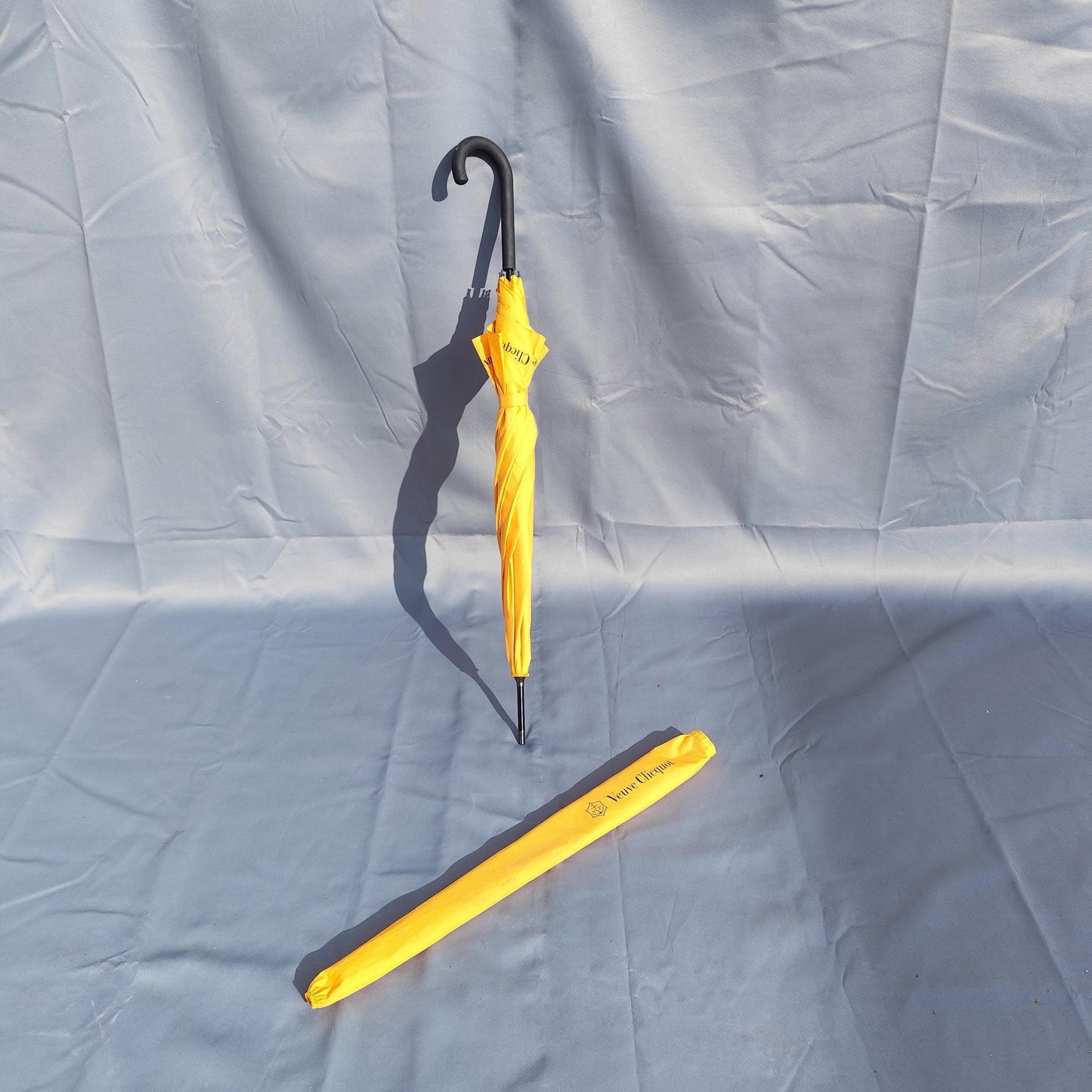 RARE Parapluie Champagne Veuve Clicquot Ponsardin Made in France Vintage 1990