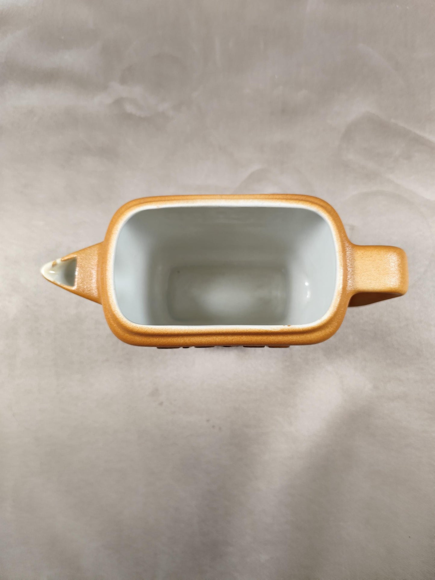 Pichet Ricard en céramique marron Made in France Vintage 1970