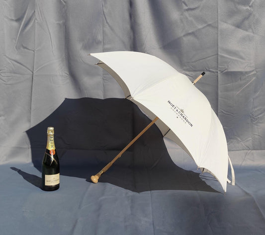 RARE Parapluie de Cherbourg Champagne Moët & Chandon Made in France Vintage 1990