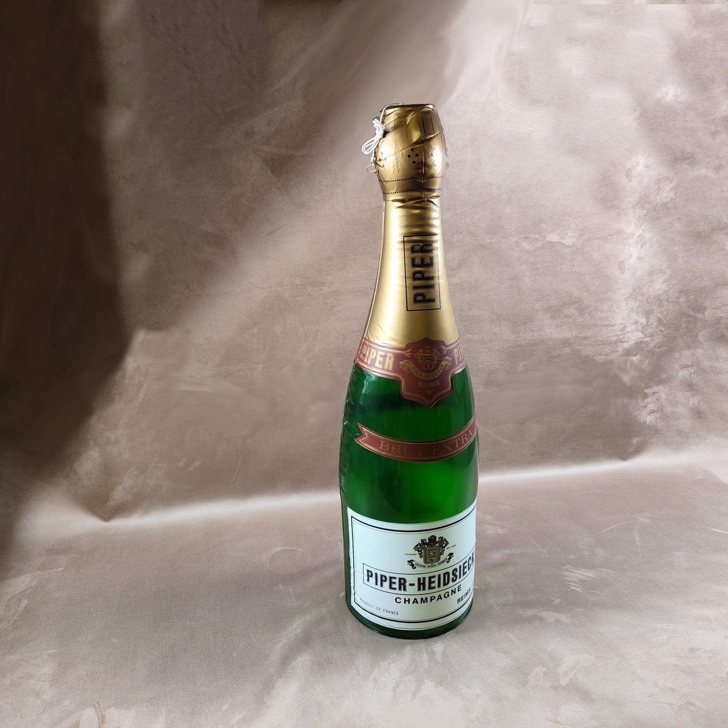 Bouteille de Champagne Gonflable XXL Piper-Heidsieck Made in France Vintage 1990