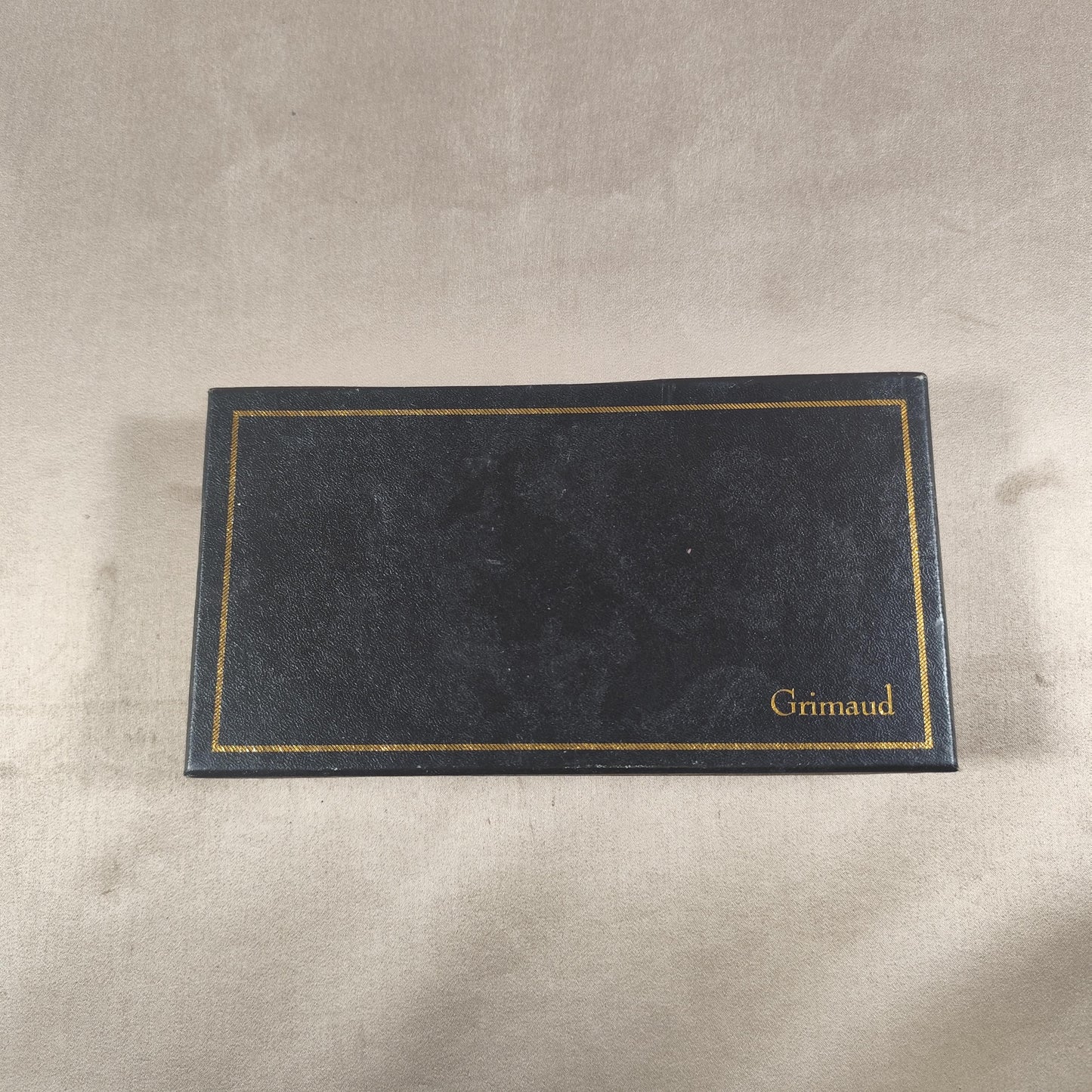 Boite de jeu de poker 2 jeux de cartes, 3 dés, jetons par Grimaud Made in France Vintage 1990