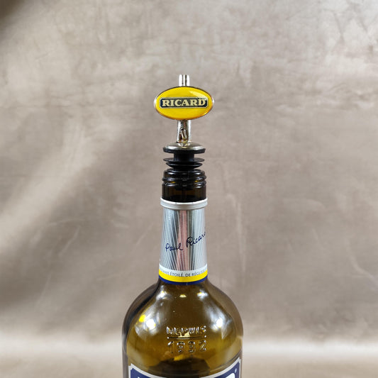 Bouchon de bouteille Ricard en plastique et métal Made in France Vintage 1980
