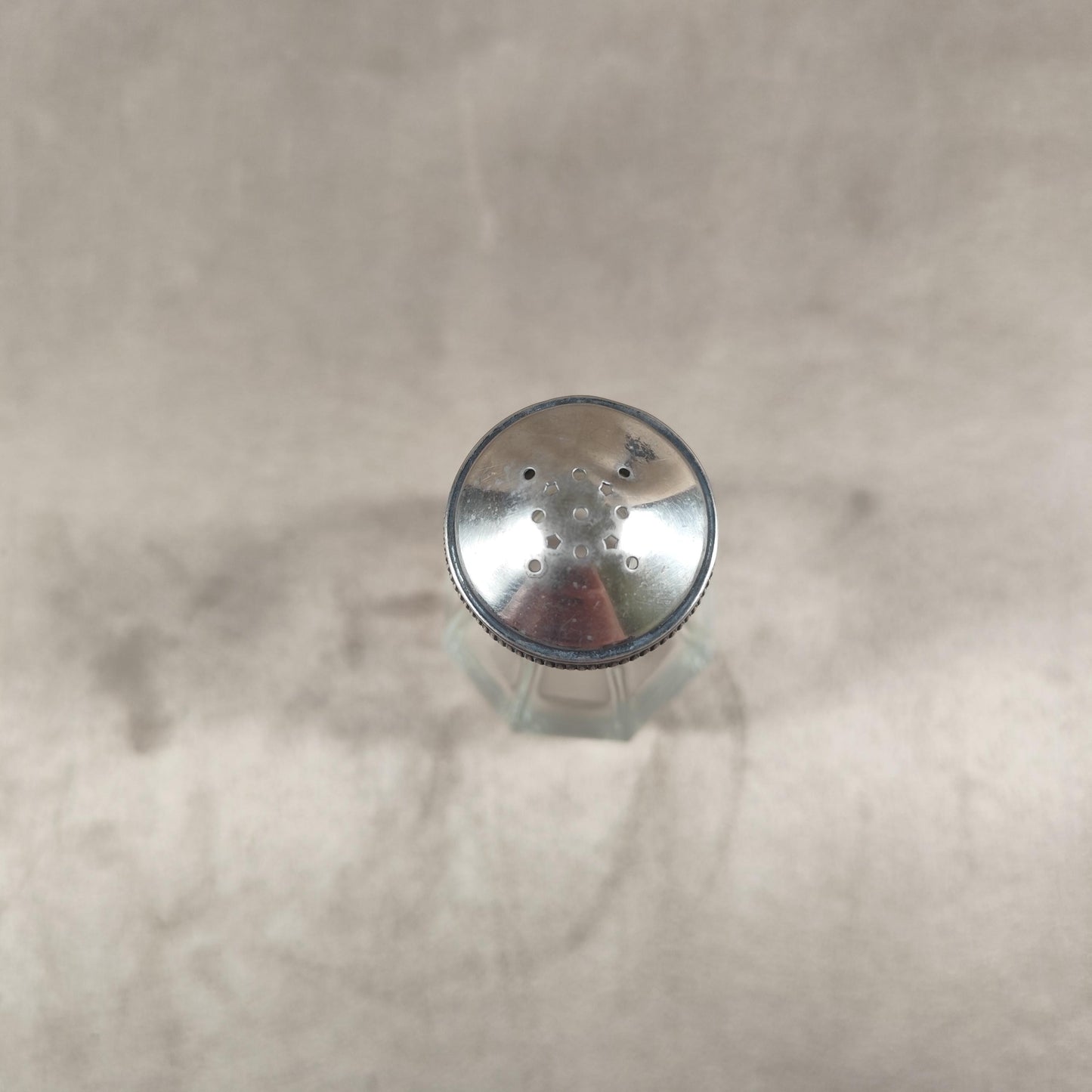 Saleron en argent massif et verre avec Poinçon d'Orfèvre Made in France Vintage 1900