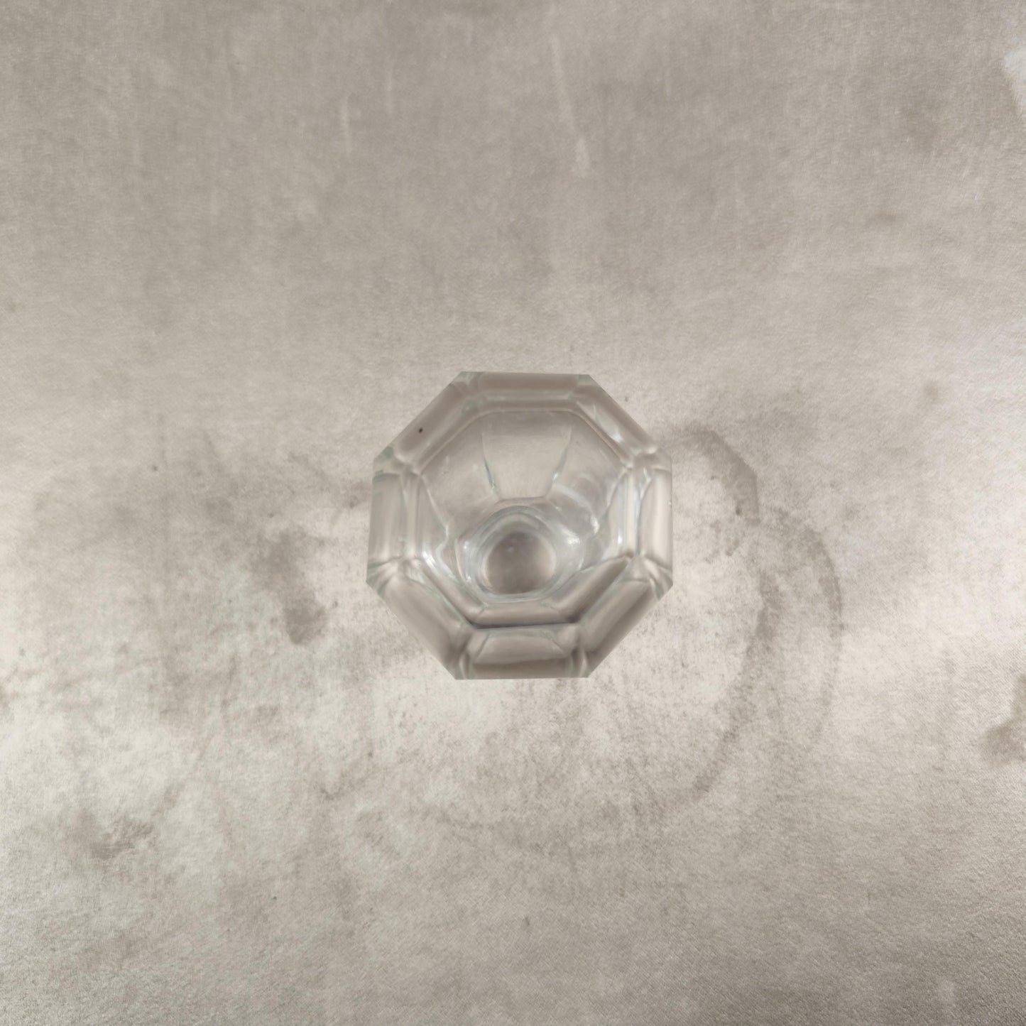 Saleron en argent massif et verre avec Poinçon d'Orfèvre Made in France Vintage 1900