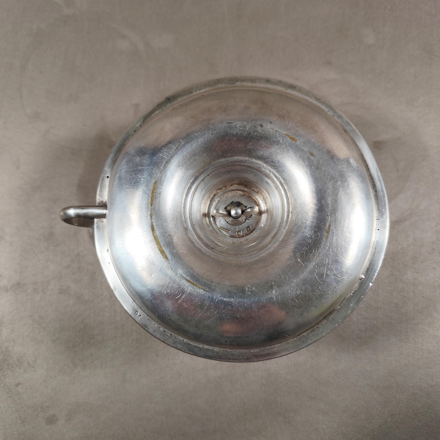 Bougeoir Rat de cave en Métal Argenté Christofle Made in France Vintage 1900