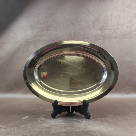 VERY RARE Plat Christofle modèle Albi en Métal Argenté avec Poinçon d'Orfèvre Made in France Vintage 1900