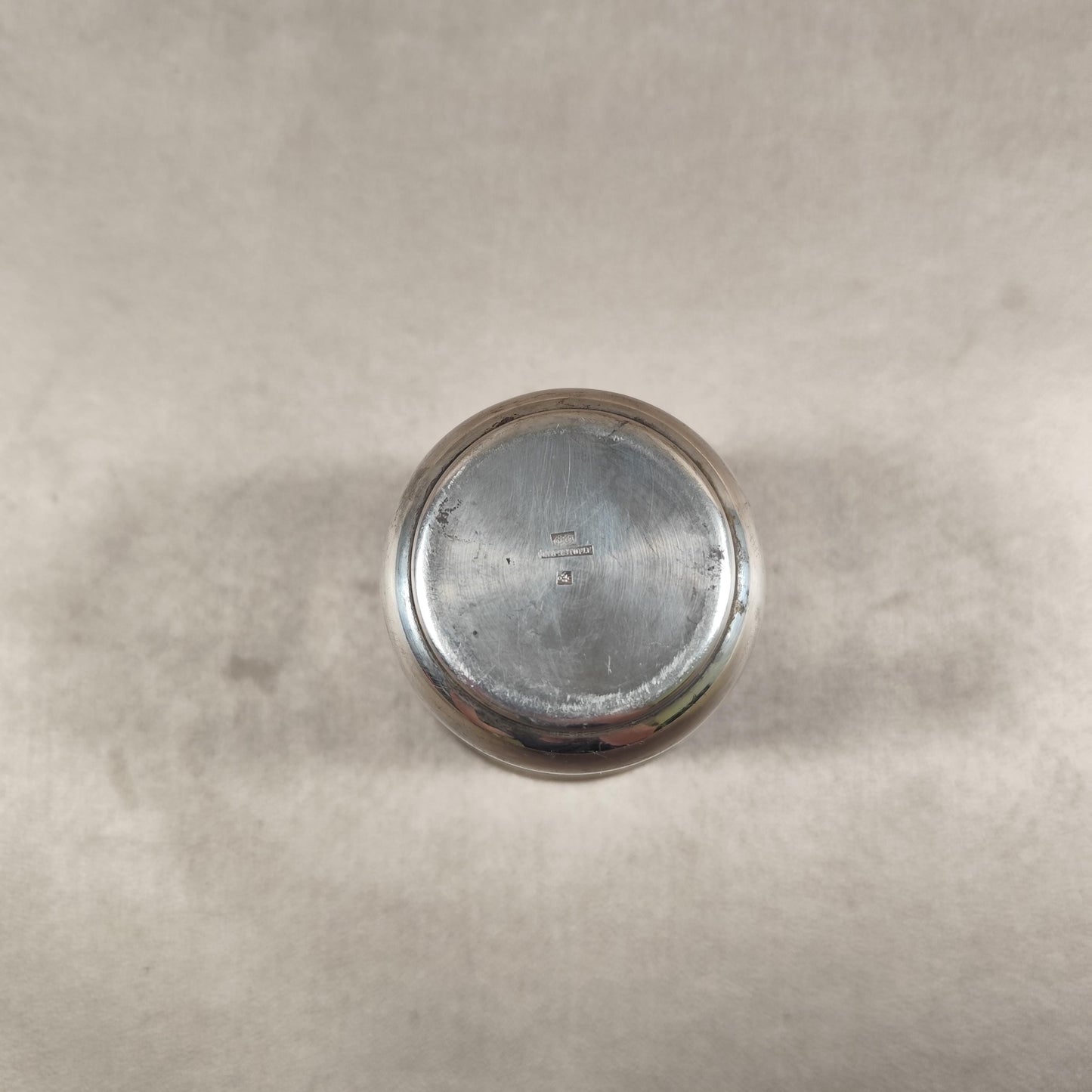 RARE Timbale de Baptême Christofle en Métal Argentée Made in France Vintage 1970