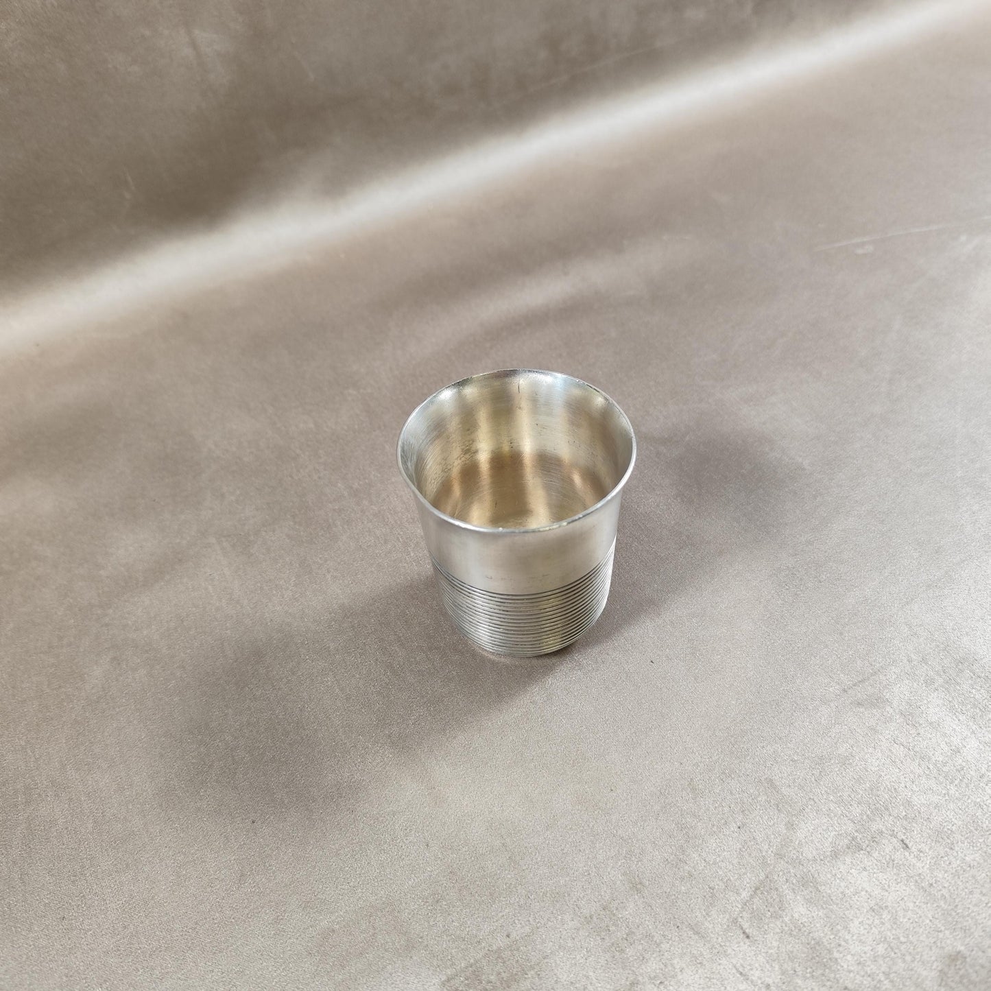 RARE Timbale de Baptême Christofle en Métal Argentée Made in France Vintage 1970