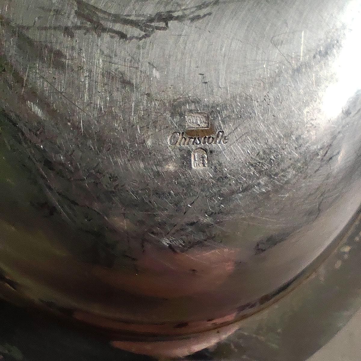 VERY RARE Saucière Christofle Aigle modèle Malmaison style Empire en Métal Argenté Made in France Vintage 1900