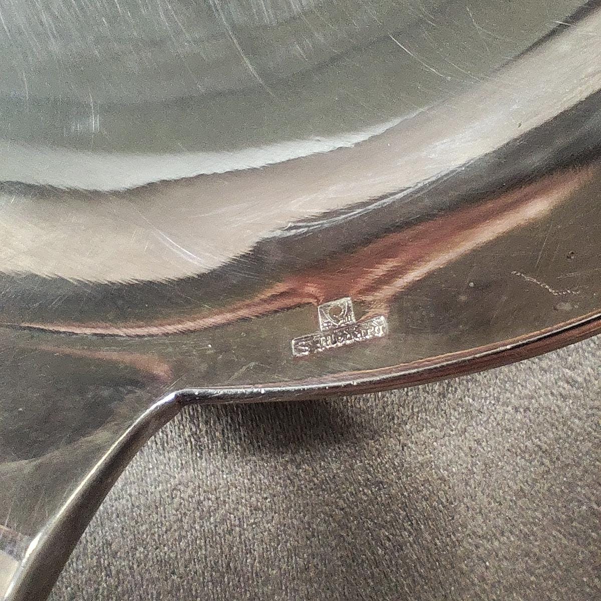 Ménagère 12 personnes 37 pièces Art Déco par Saint Médard en Métal argenté Poinçon d'Orfèvre en écrin Vintage 1900