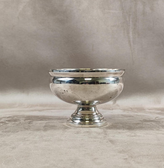 Coupes à glace XXL en Métal Argenté avec Poinçon d'Orfèvre Made in France Vintage 1970