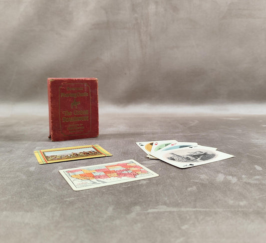 Jeu de 52 cartes Souvenir Sud Ouest des Etats Unis Made in USA Vintage 1960