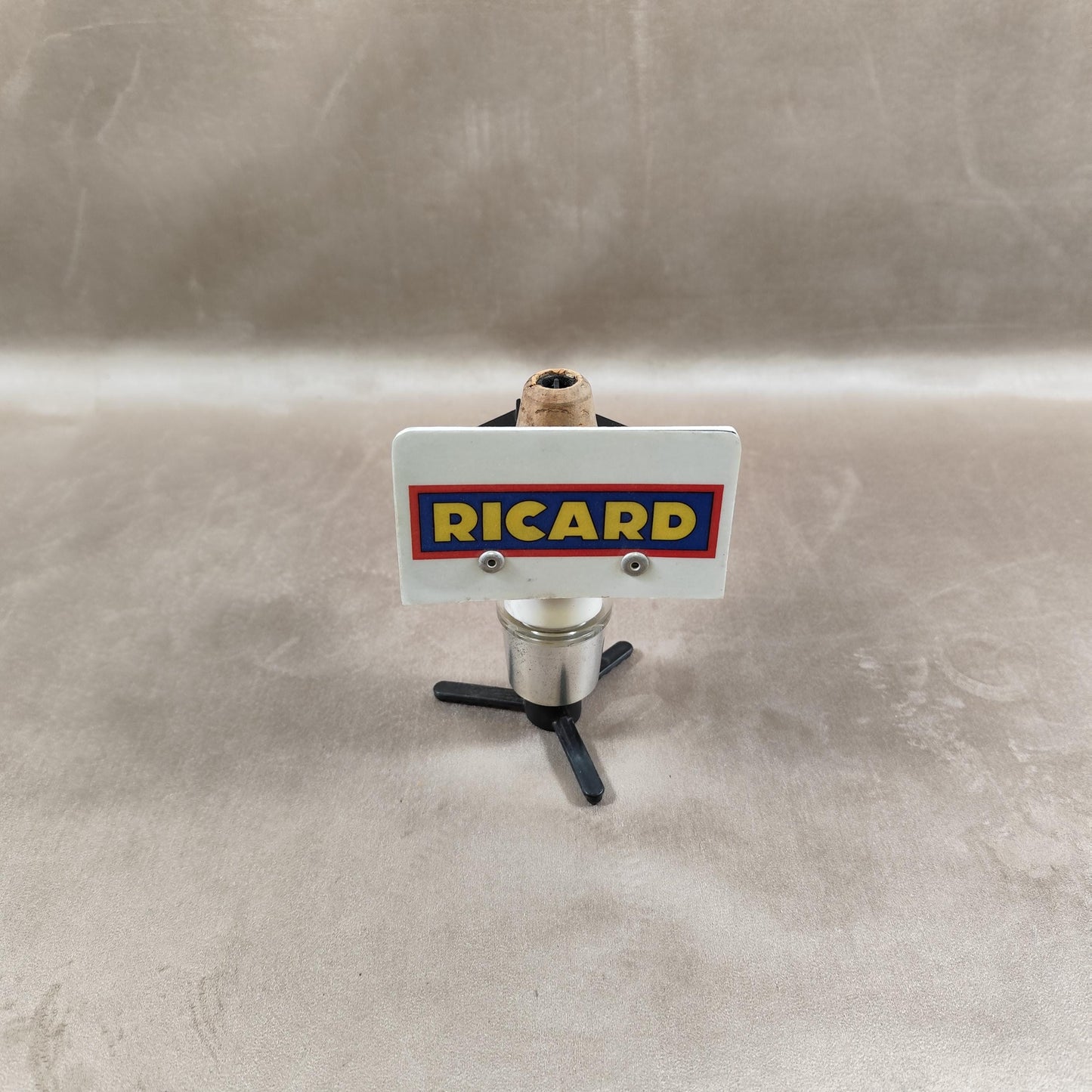 Distributeur de Bar pour Bouteille Ricard en plastique et métal Made in France Vintage 1980