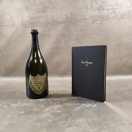 RARE Champagne Dom Perignon Carnet noir Made in France Vintage 1990