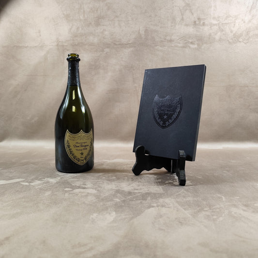 RARE Champagne Dom Perignon Carnet noir Made in France Vintage 1990