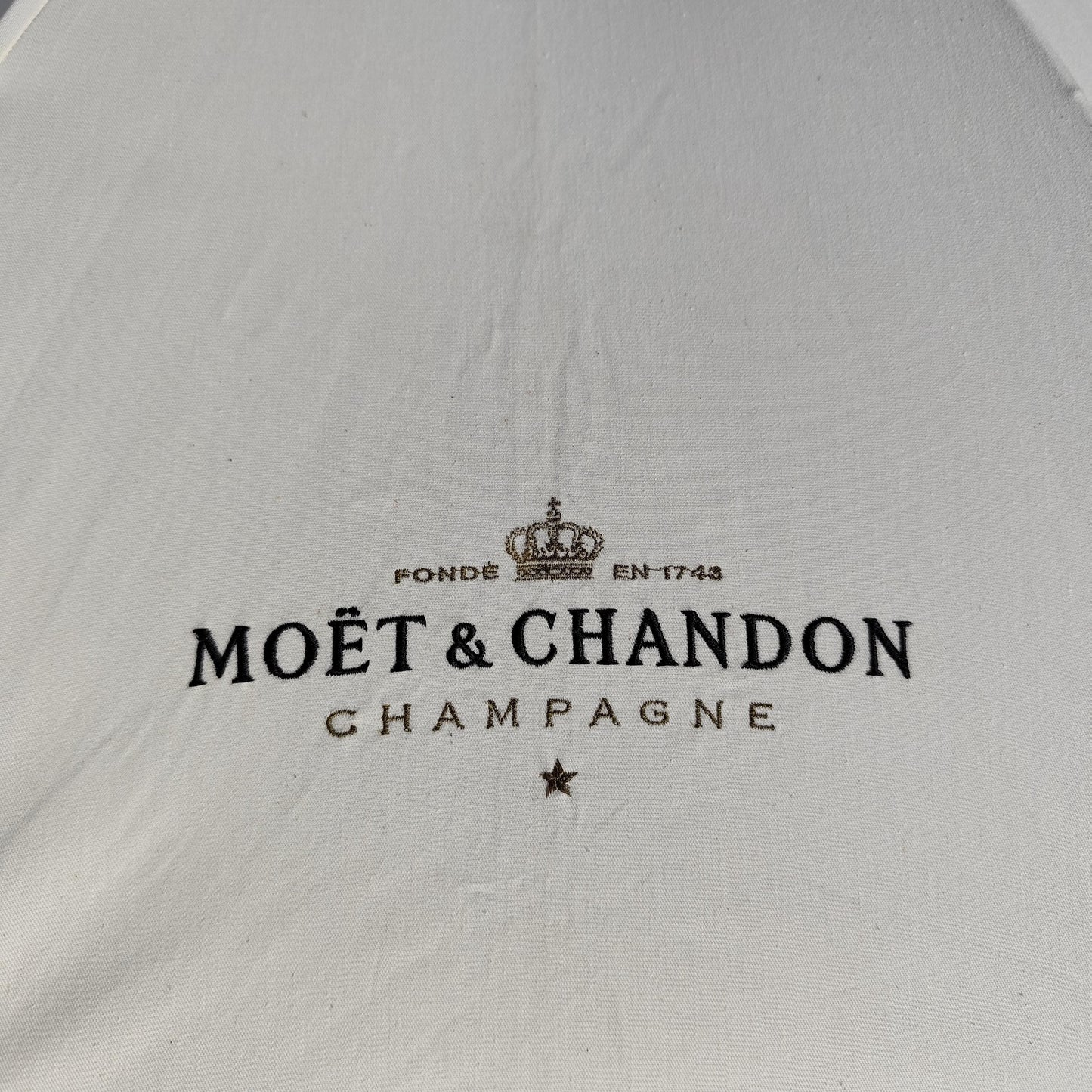 RARE Parapluie de Cherbourg Champagne Moët & Chandon Made in France Vintage 1990