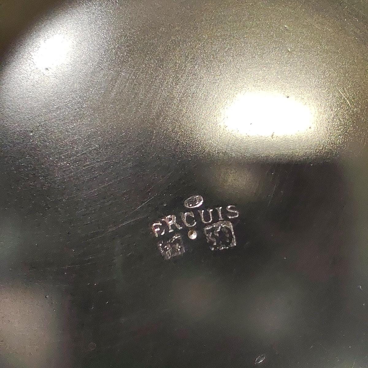 Théière verseuse en métal argenté Ercuis Made in France 1900