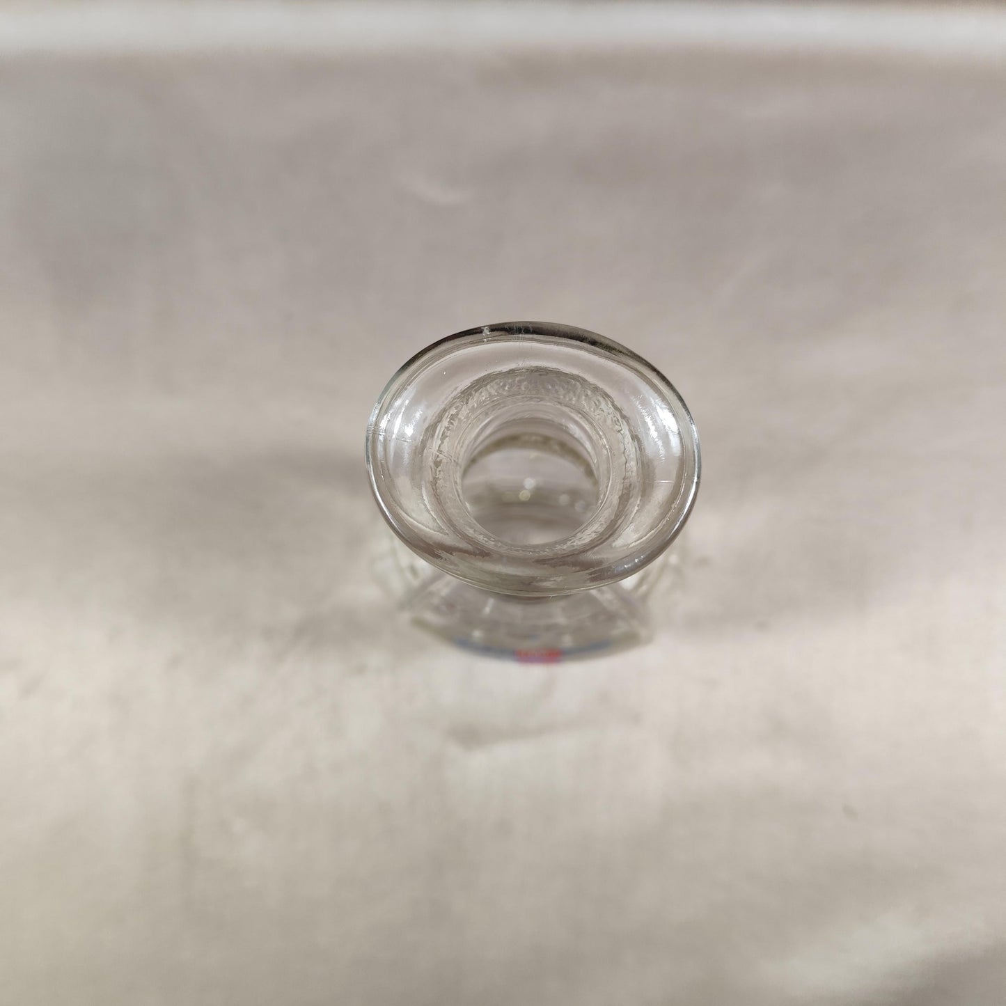 Carafe à eau Pernod Fils en verre Made in France Vintage 1950