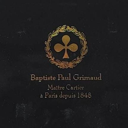 Boite de jeu de poker 2 jeux de cartes, 3 dés, jetons par Grimaud Made in France Vintage 1990