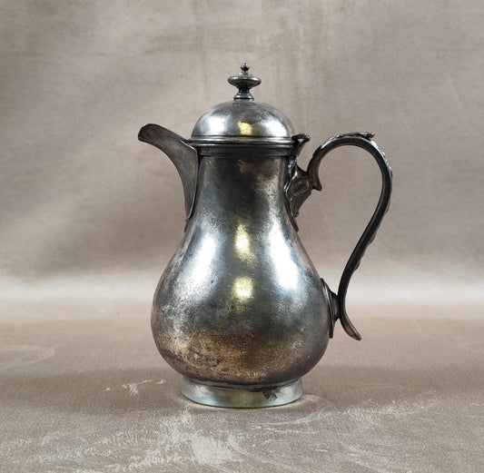 Pichet James Dixon en métal argenté Made in England Vintage 1900