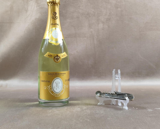 Décapsuleur, Tire-bouchon Champagne Louis Roederer en acier Made in France Vintage 1970