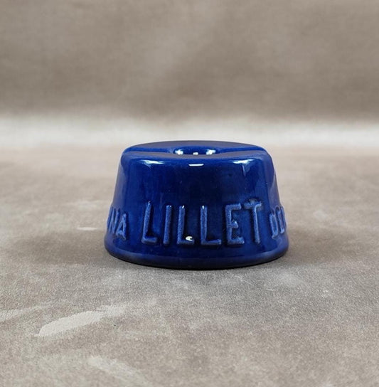 Cendrier Publicitaire Lillet en céramique Made in France Vintage 1960