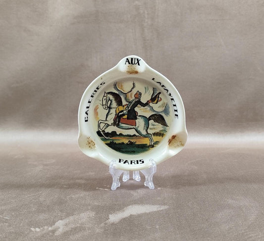 Cendrier Publicitaire Les Galeries Lafayette par Sarreguemines Made in France Vintage 1950