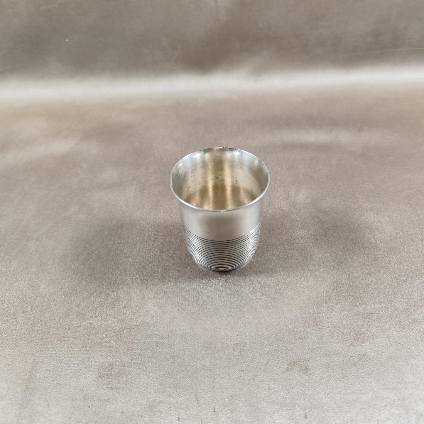 RARE Timbale de Baptême Christofle en Métal Argentée Made in France Vintage 1970