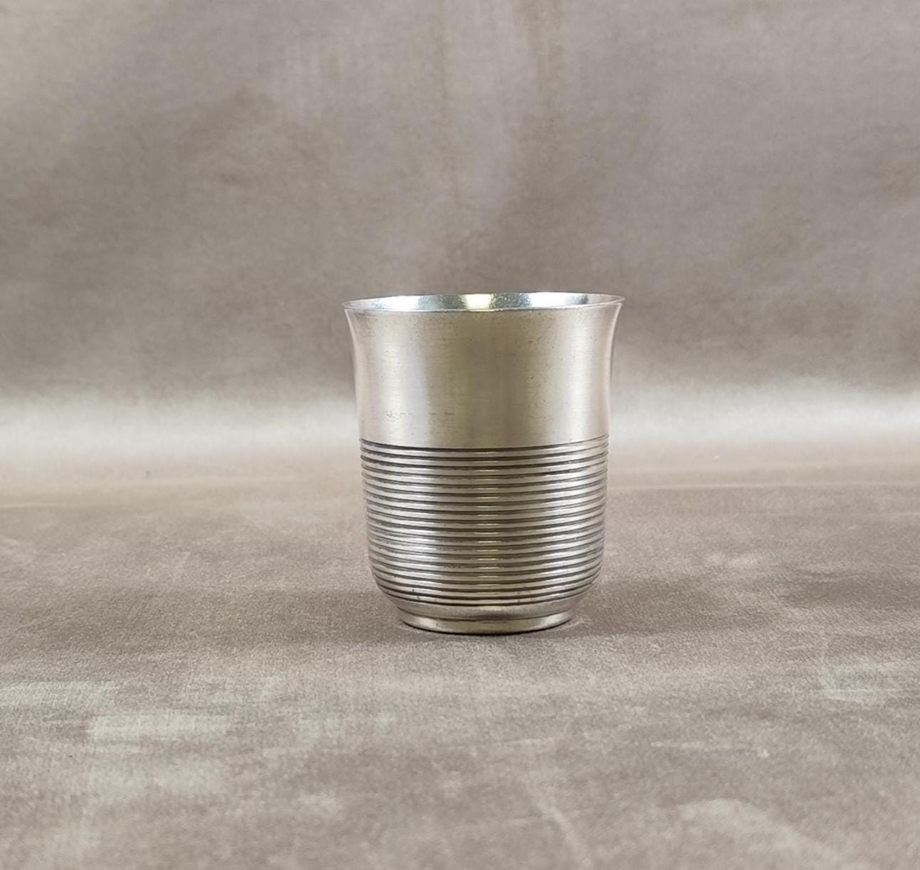 RARE Timbale de Baptême Christofle en Métal Argentée Made in France Vintage 1970