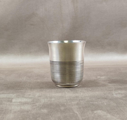 RARE Timbale de Baptême Christofle en Métal Argentée Made in France Vintage 1970