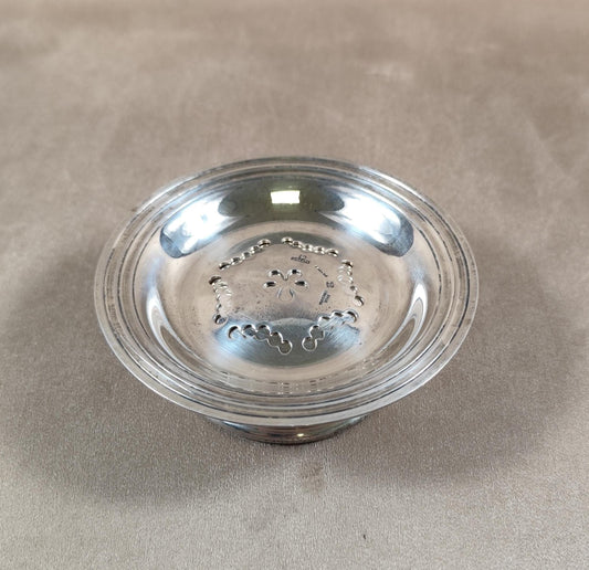 VERY RARE Moule à beurre Coquillor Christofle Gallia en métal argenté Poinçon d'Orfèvre Made in France Vintage 1950