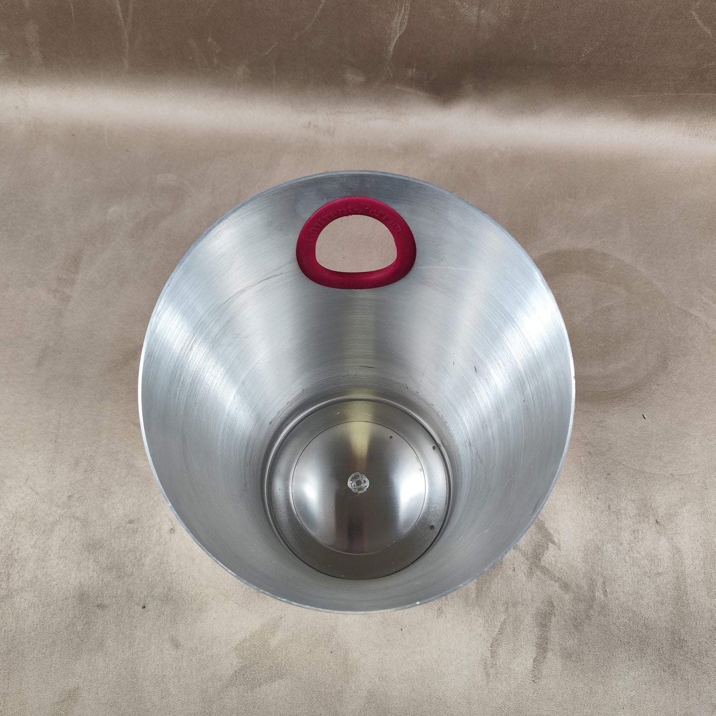 Seau à Champagne en aluminium Laurent-Perrier par Argit Made in France Vintage 1990