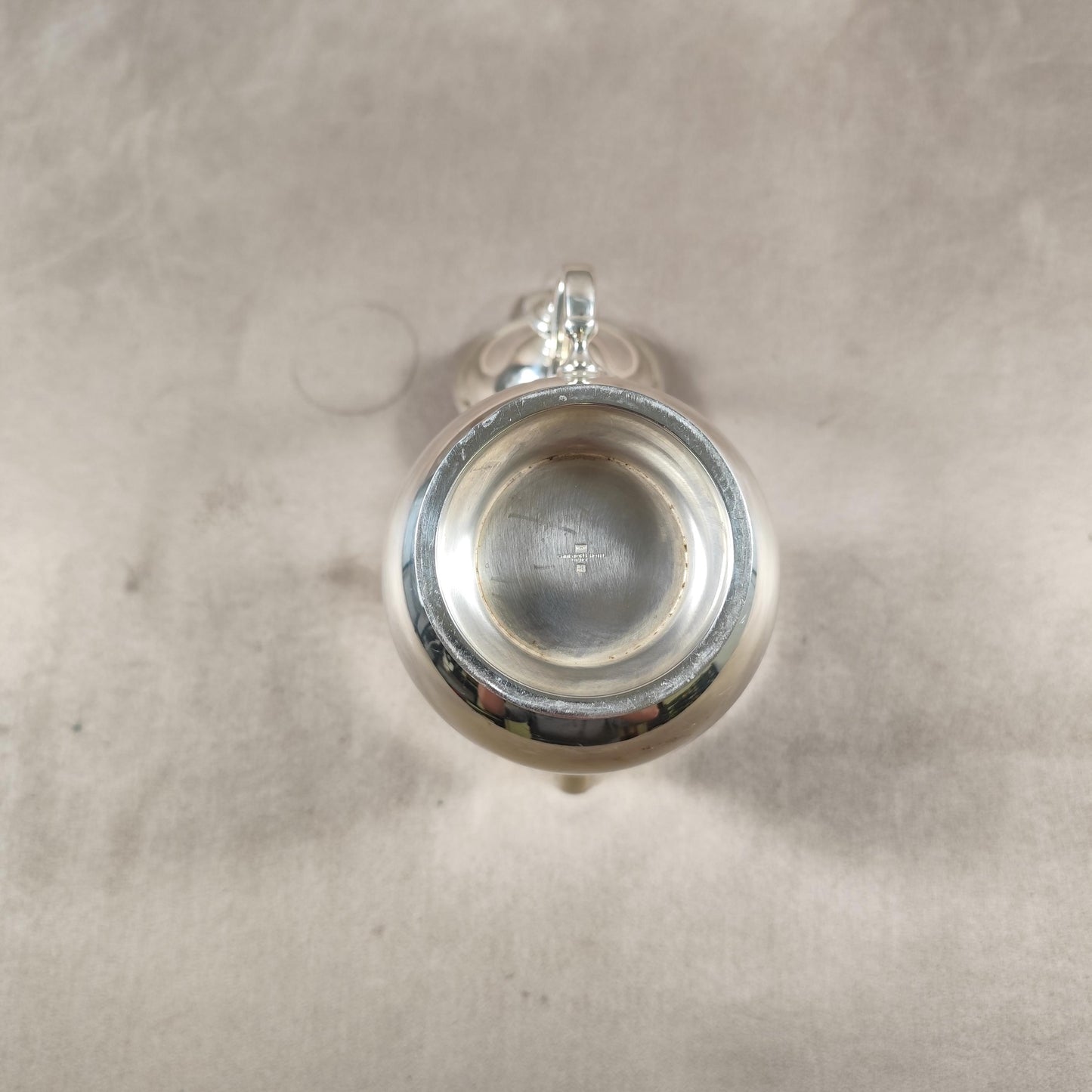 Cafetière verseuse en métal argenté Christofle Made in France 1900