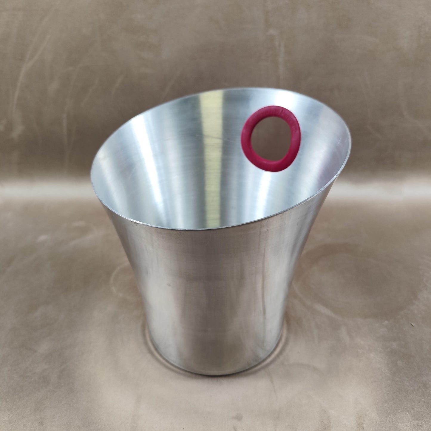 Seau à Champagne en aluminium Laurent-Perrier par Argit Made in France Vintage 1990