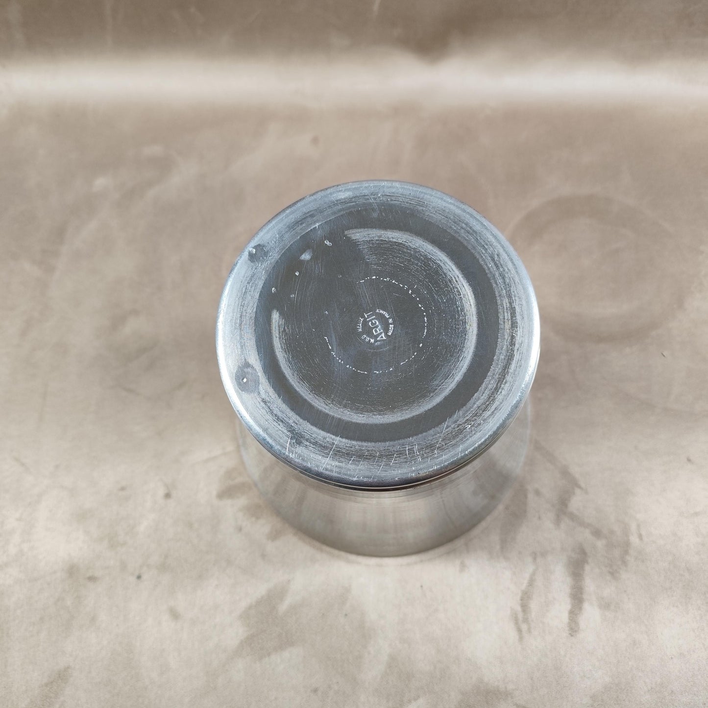 Seau à Champagne en aluminium Laurent-Perrier par Argit Made in France Vintage 1990