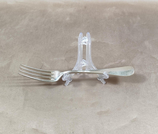 Fourchette CHRISTOFLE en métal argenté  Modèle ancien 21 cm  Art de la table vintage  Couvert argenté élégant  France