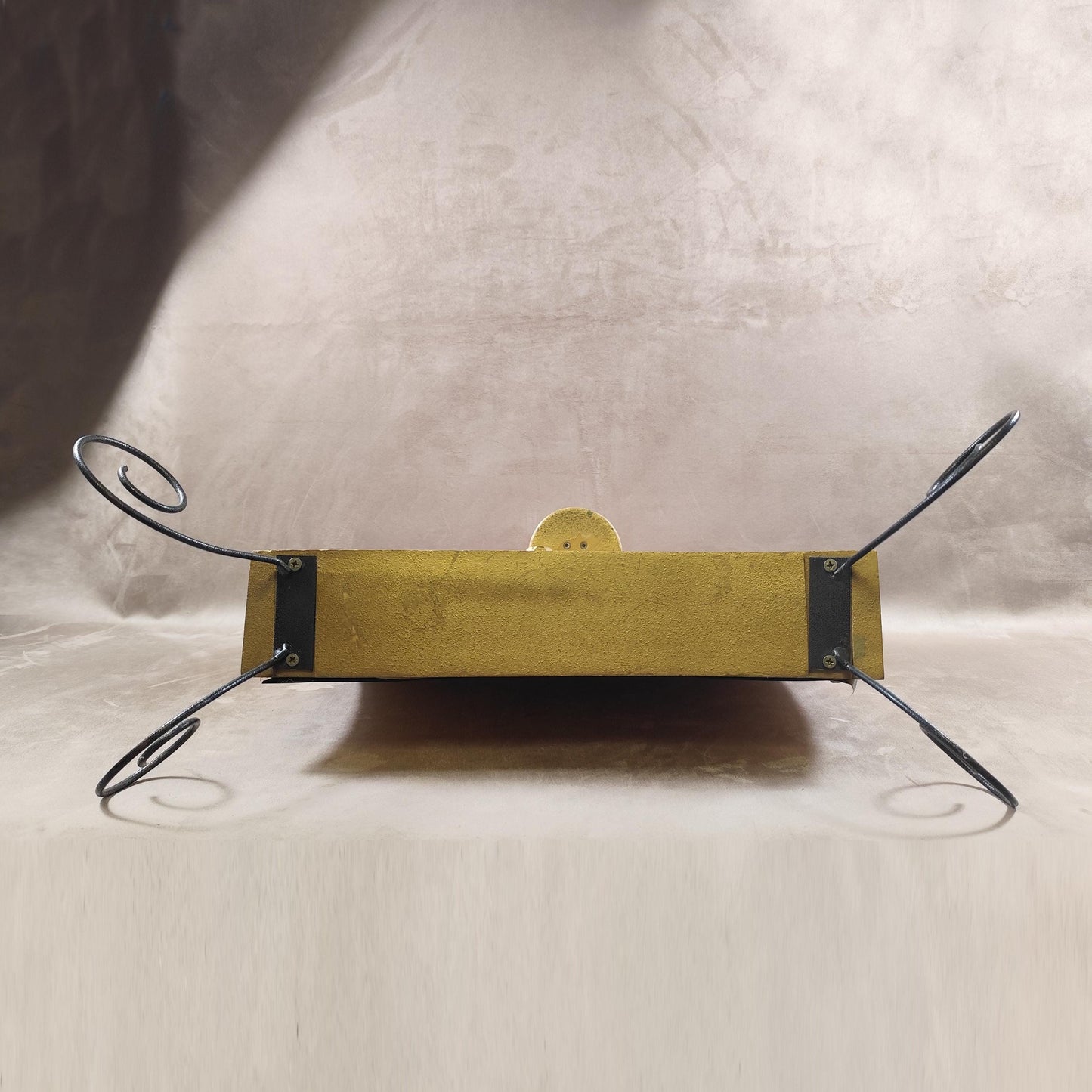 Présentoir champagne à décor de sapin Veuve Clicquot 1990 Décoration publicitaire ancienne