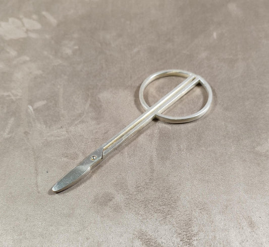 Ciseaux à raisins en métal argenté Christofle Design Lino Sabattini Vintage années 1970