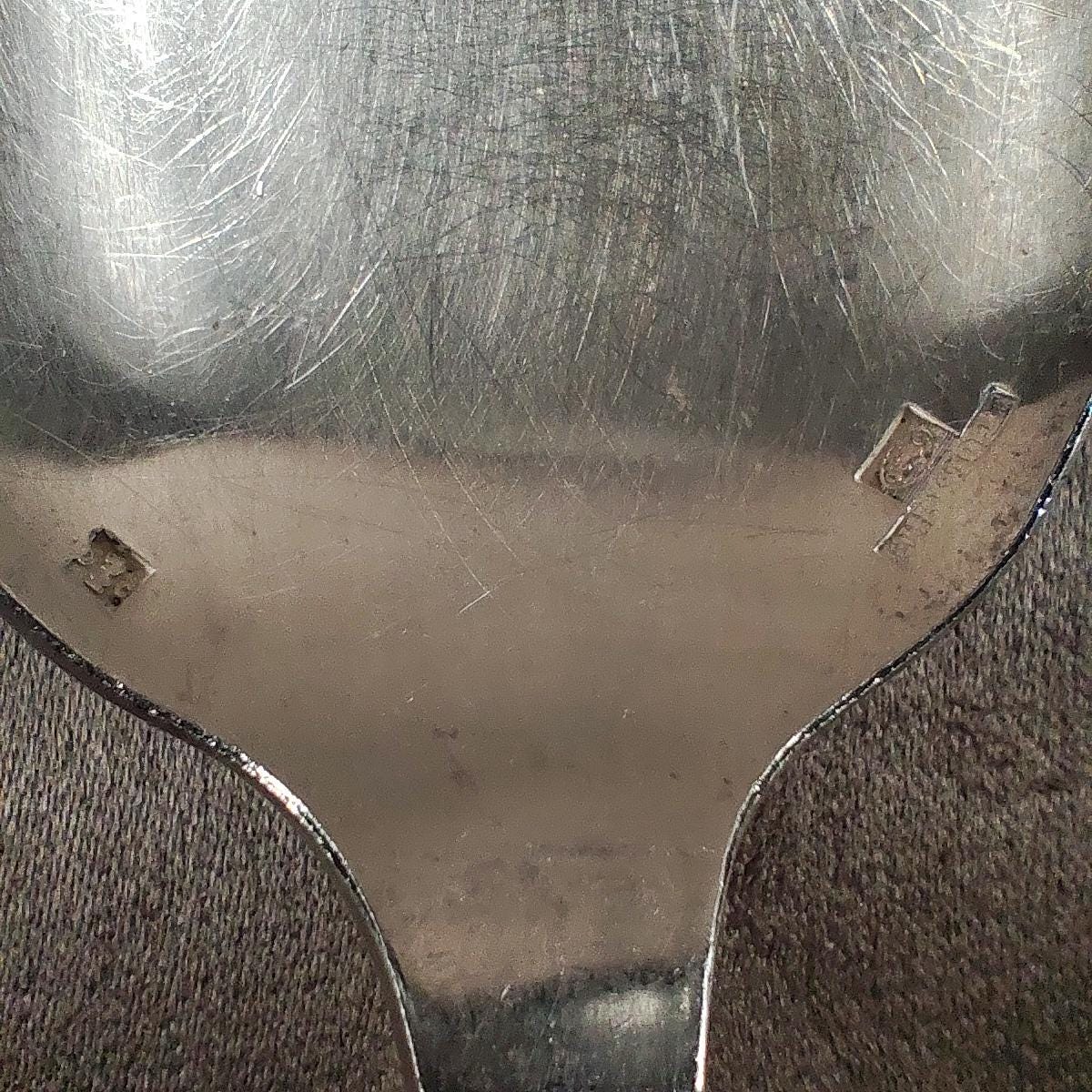 Lot de 4 grandes cuillères Christofle en métal argenté Modèle ancien 20 cm