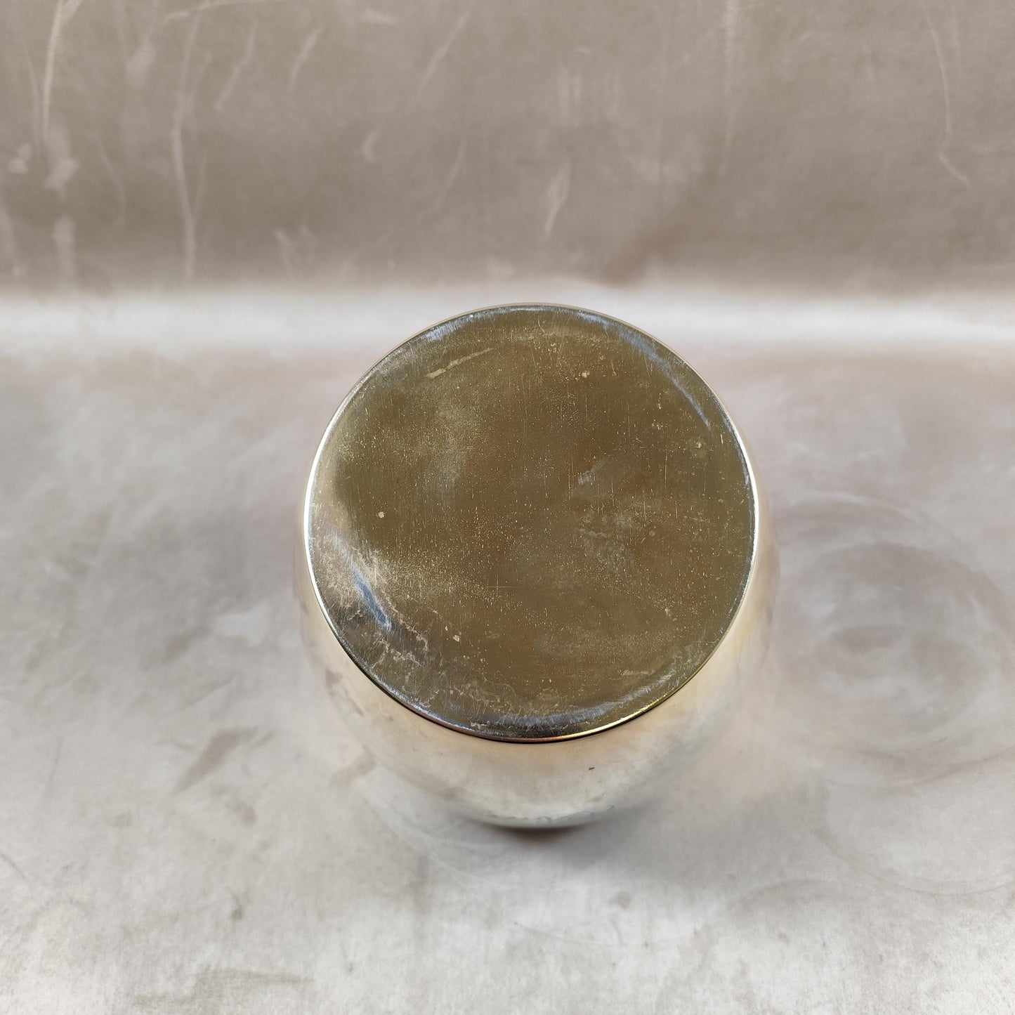 Seau champagne Rare en métal doré Piper-Heidsieck Design contemporain