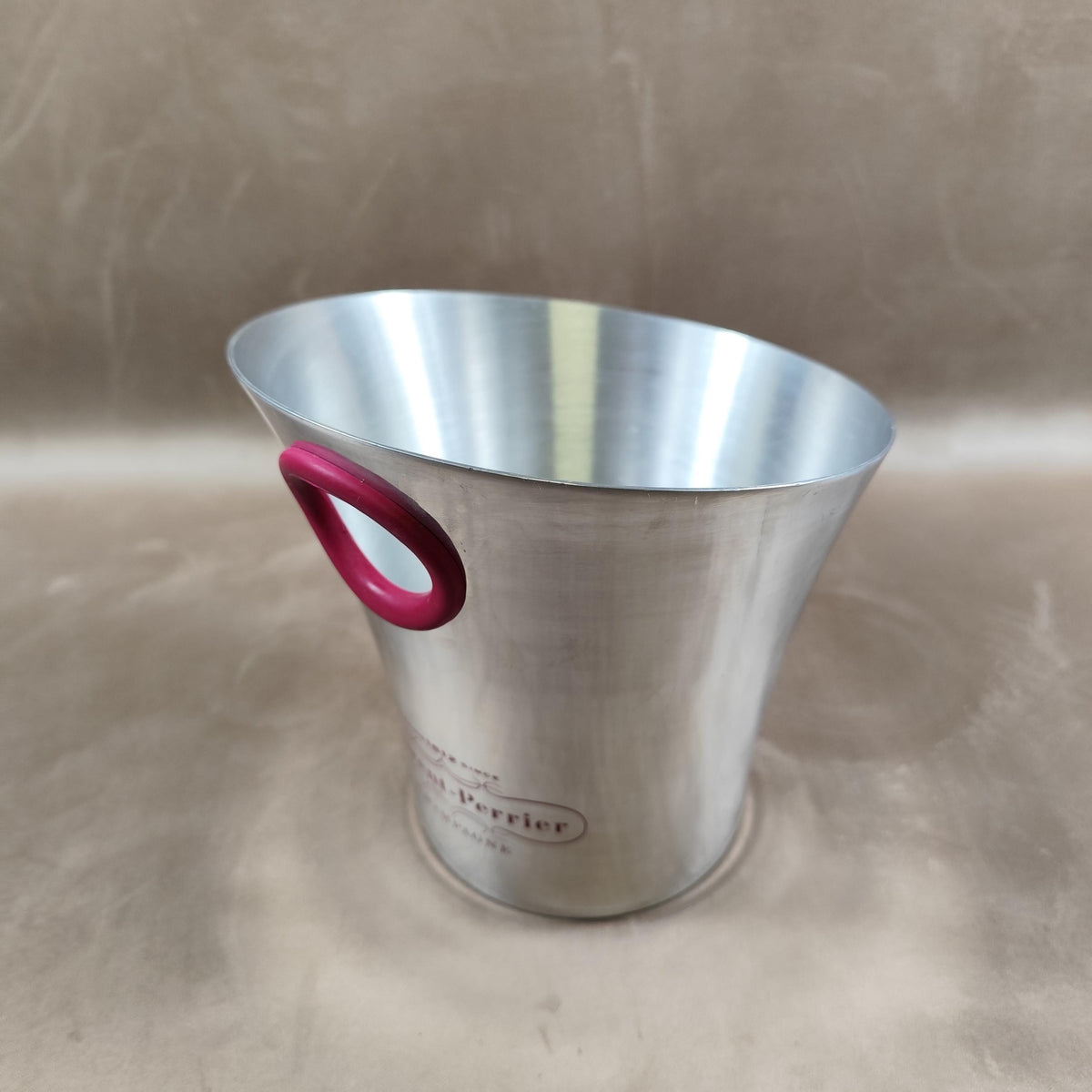 Seau à champagne Laurent-Perrier vintage en aluminium par Argit