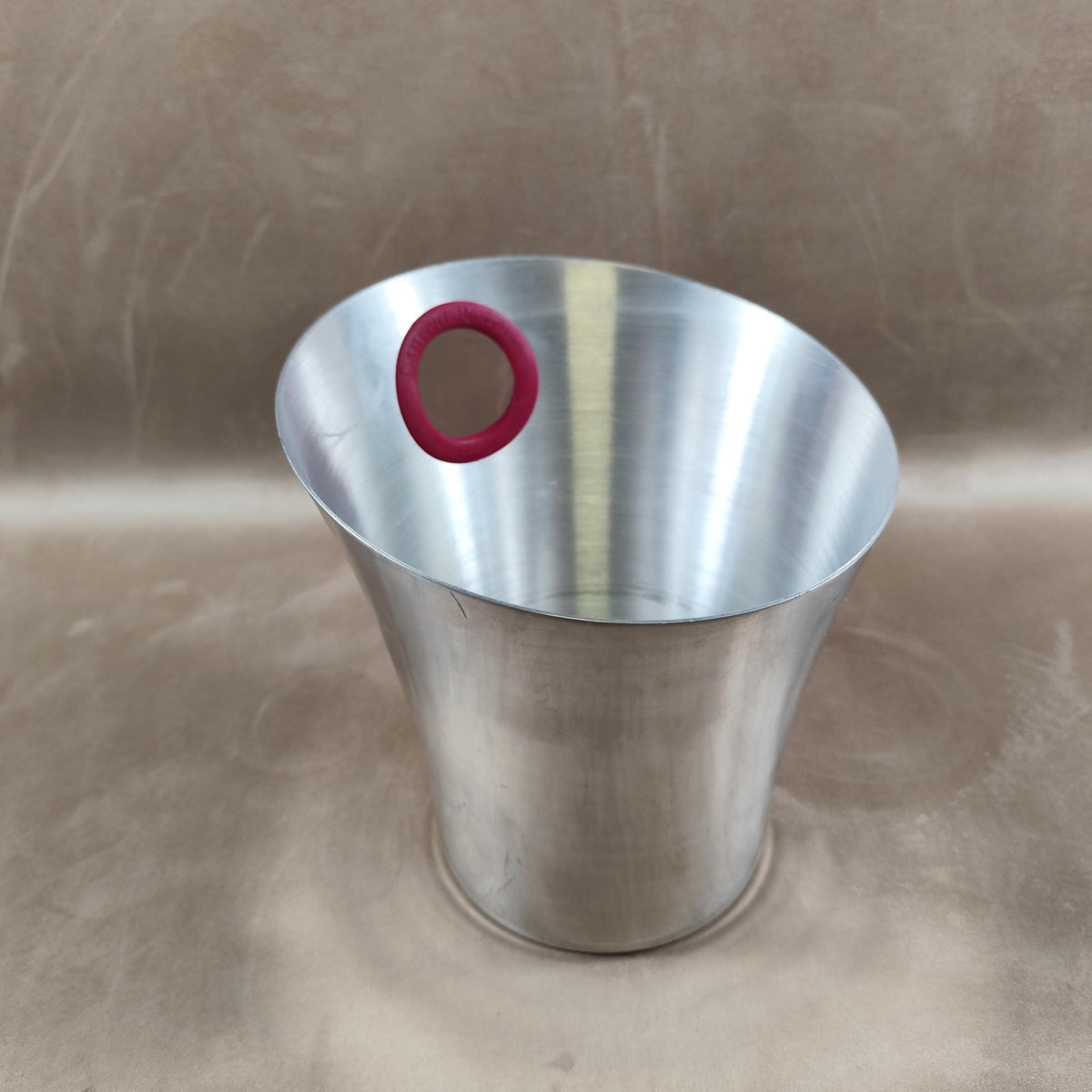 Seau à champagne Laurent-Perrier vintage en aluminium par Argit