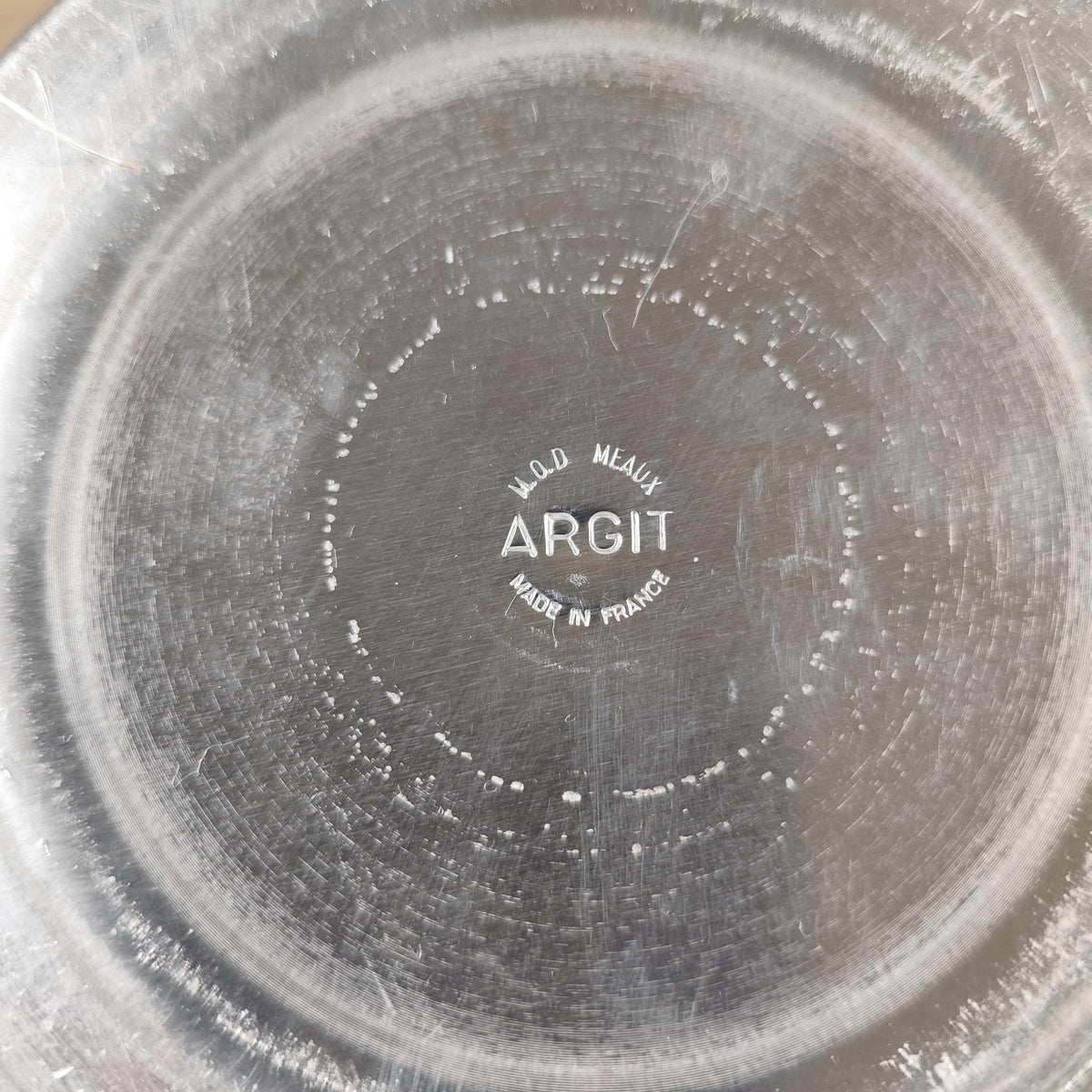 Seau à champagne Laurent-Perrier vintage en aluminium par Argit