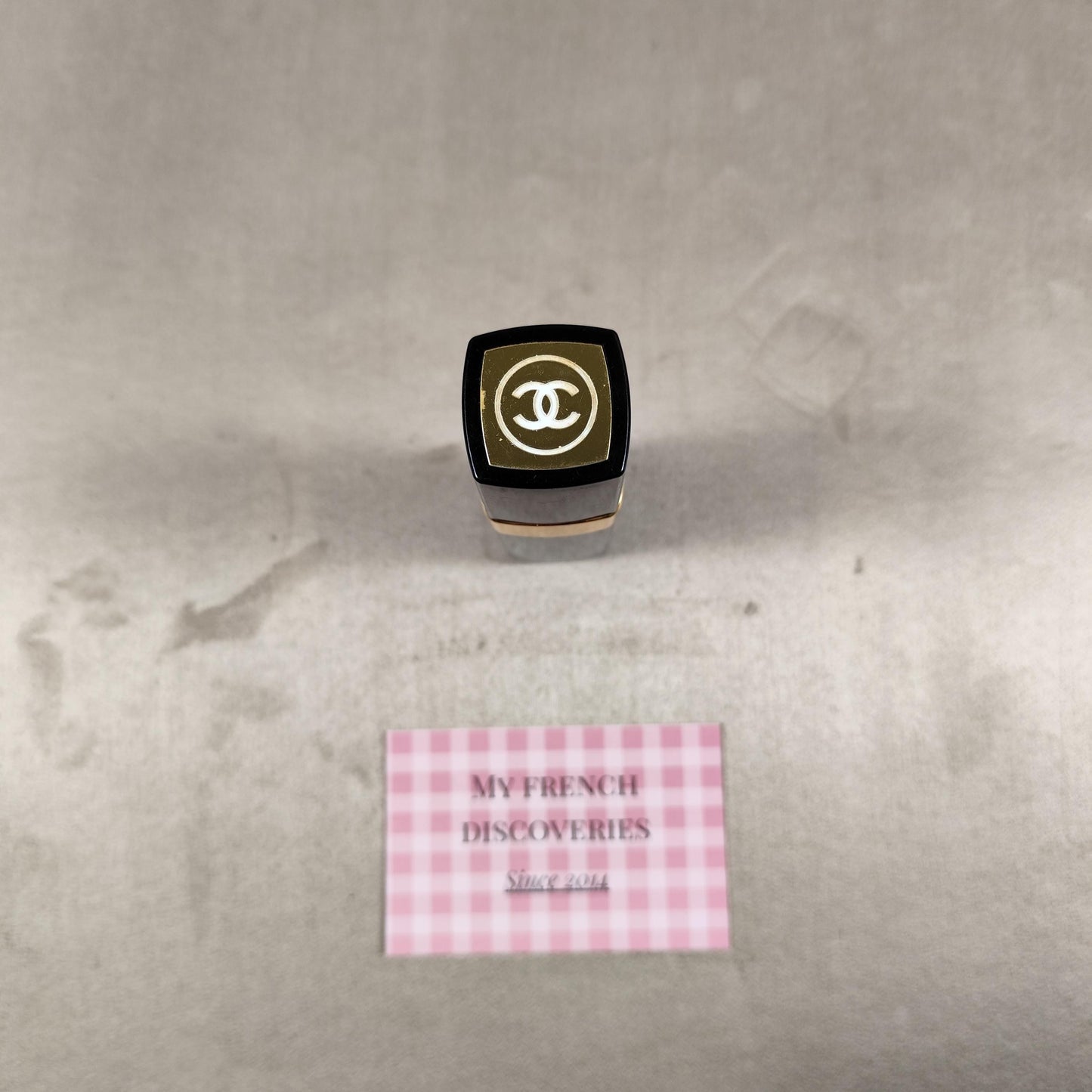 Étui de parfum rechargeable Chanel N5 Vaporisateur 15 ml Noir et or Vintage