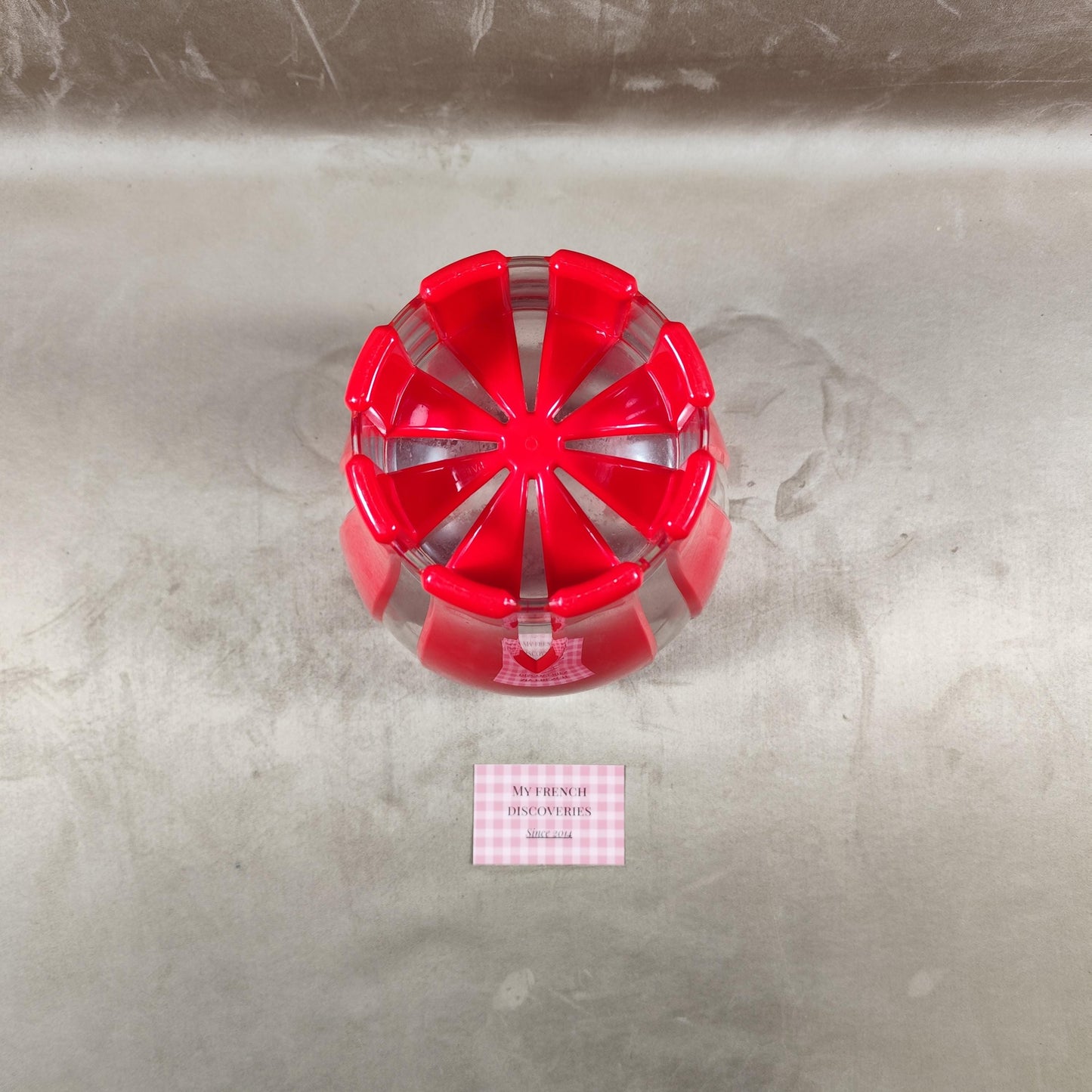 Seau à champagne Lehmann en plastique rouge Grand modèle Bar et événementiel