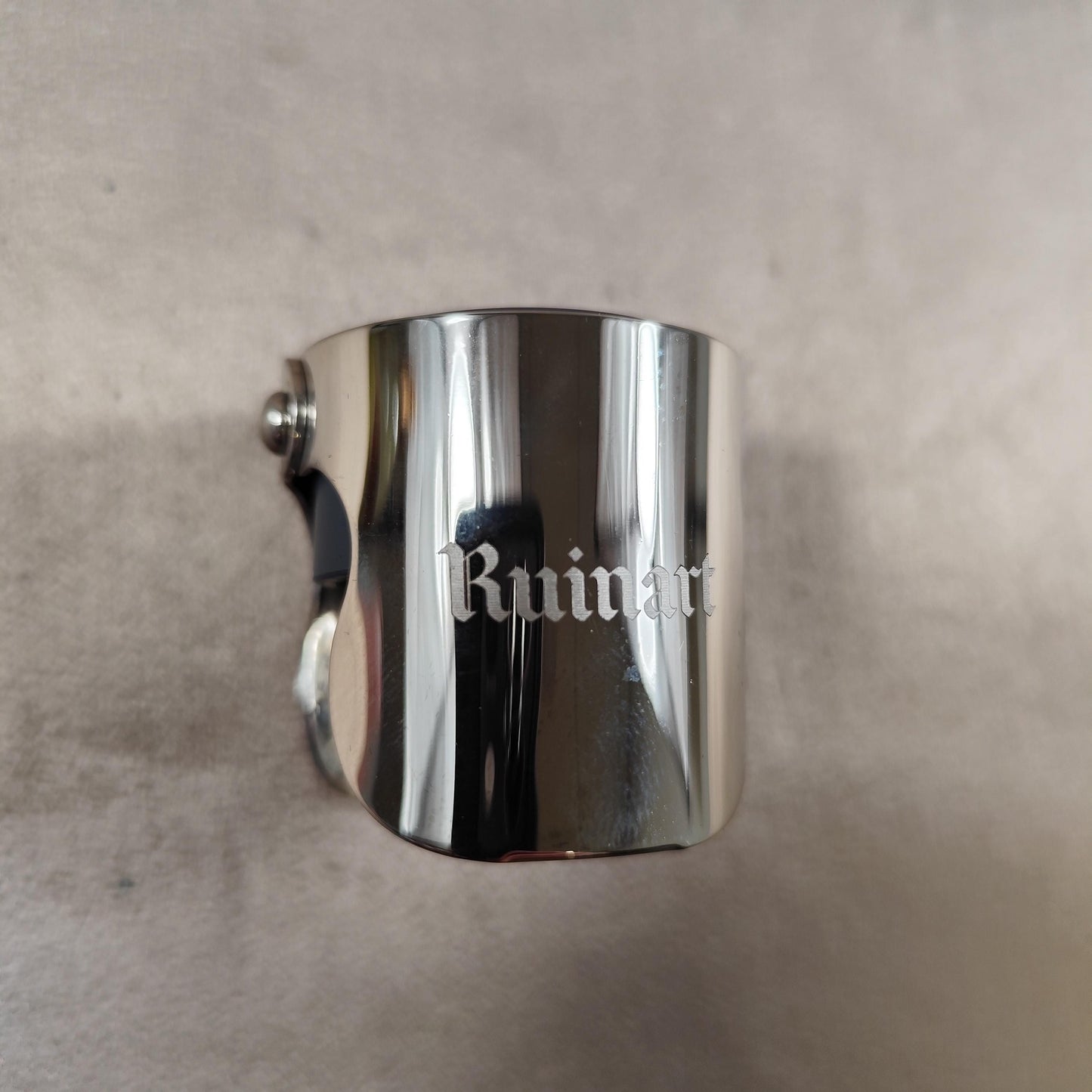 Bouchon stoppeur Ruinart en métal Champagne Accessoire bar vintage